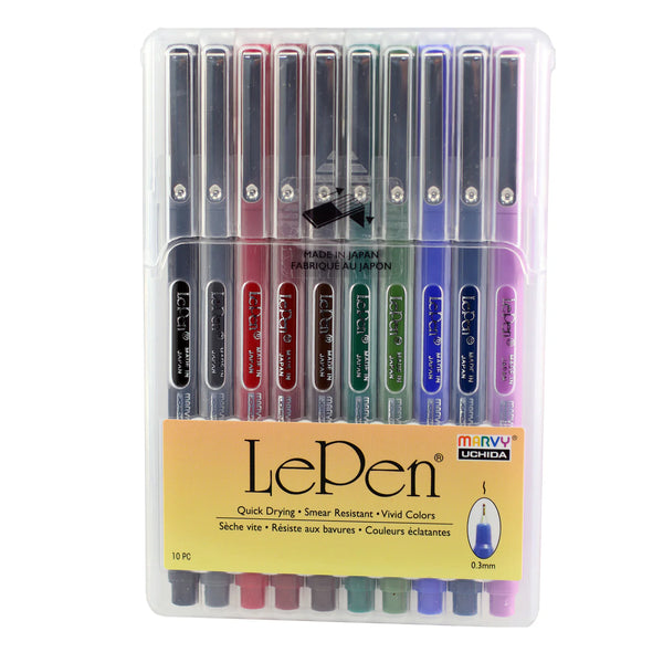 Uchida LePen 10 Piece Pen Sets