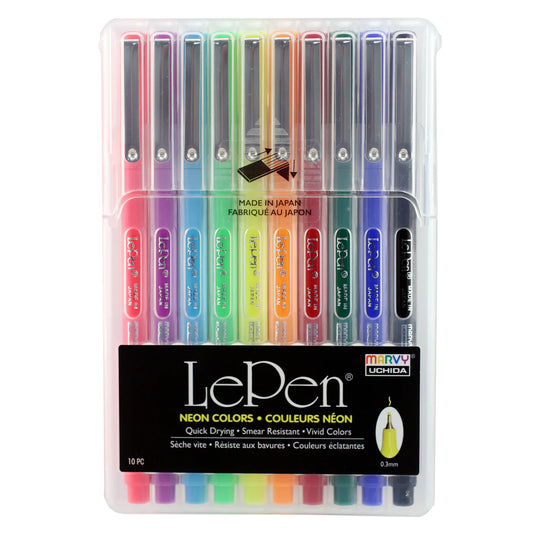 Uchida LePen 10 Piece Pen Sets