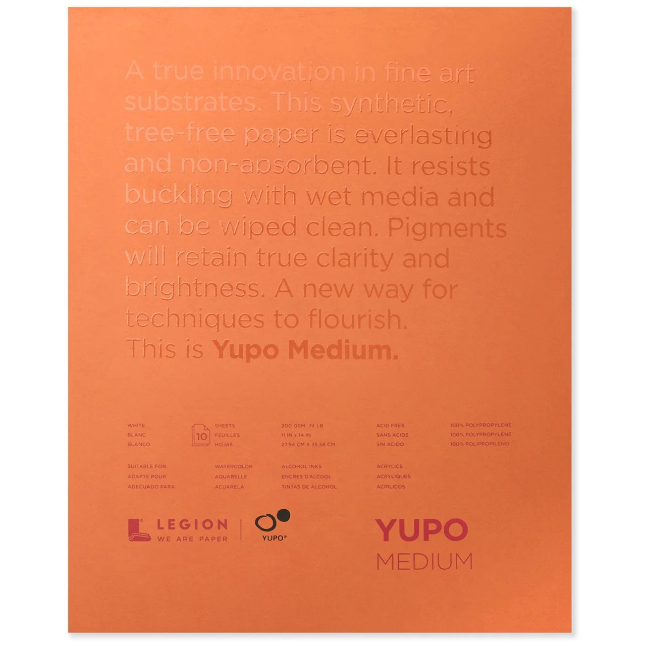 Yupo Medium Watercolor Pads