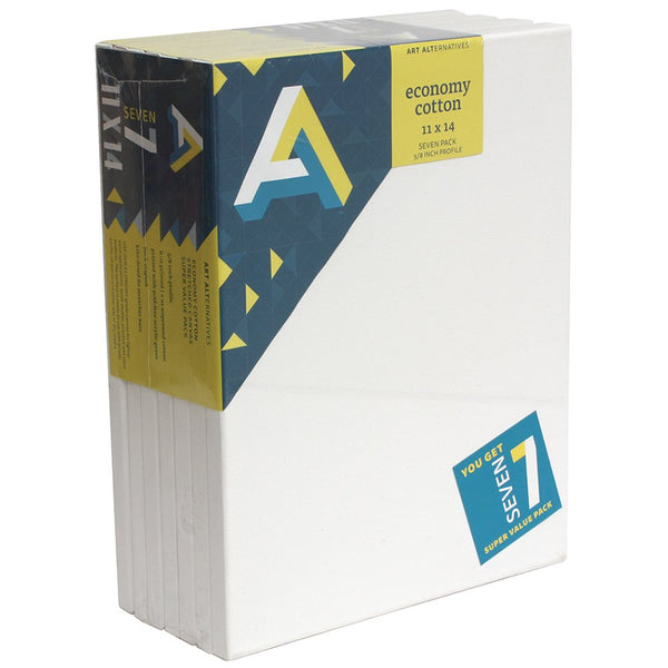 Art Alternatives Super Value Stretched Canvas Packs