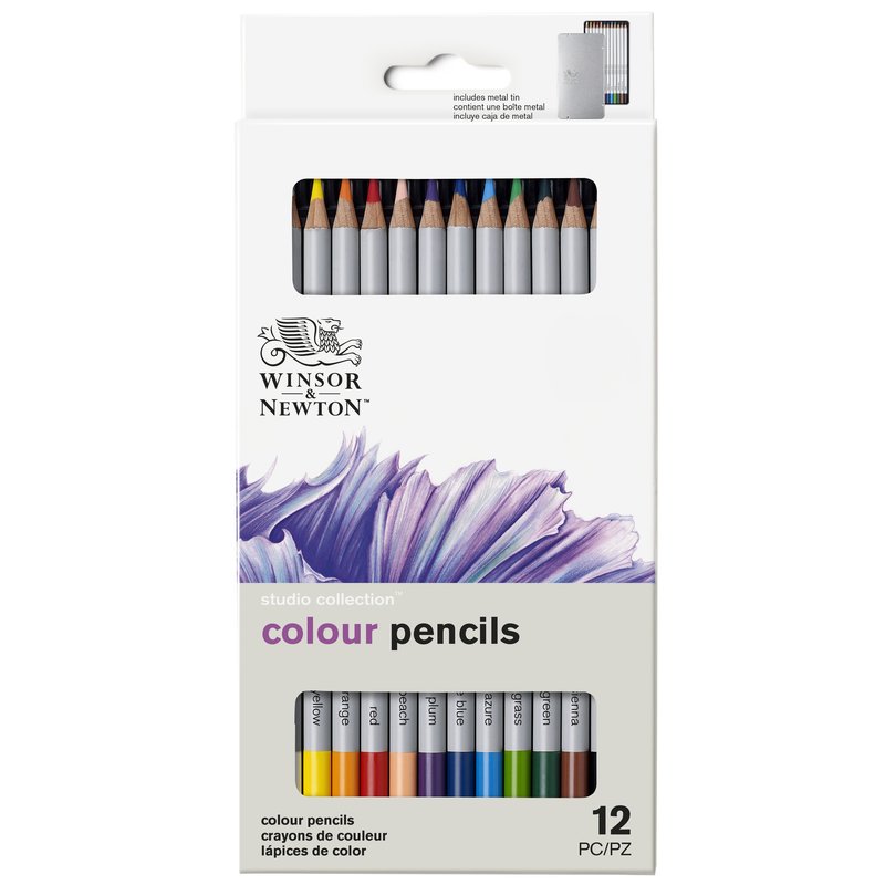 Winsor & Newton Studio Colour Pencil Sets