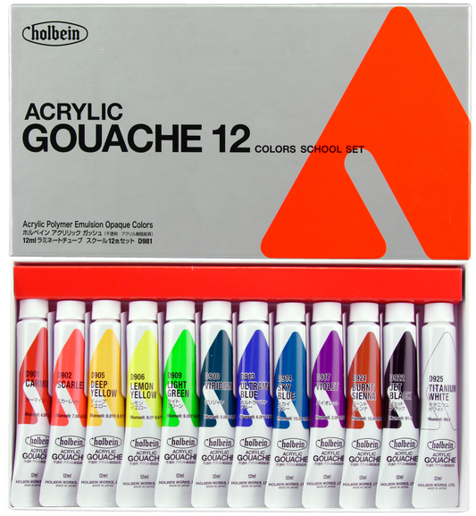 Holbein 12ml Acryla Gouache Sets