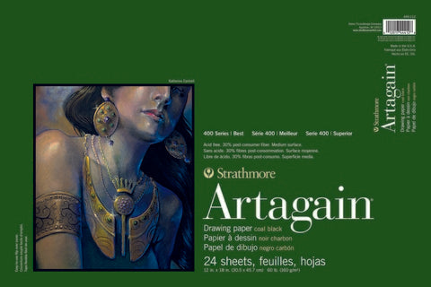 Strathmore Artagain Coal Black Paper Pads
