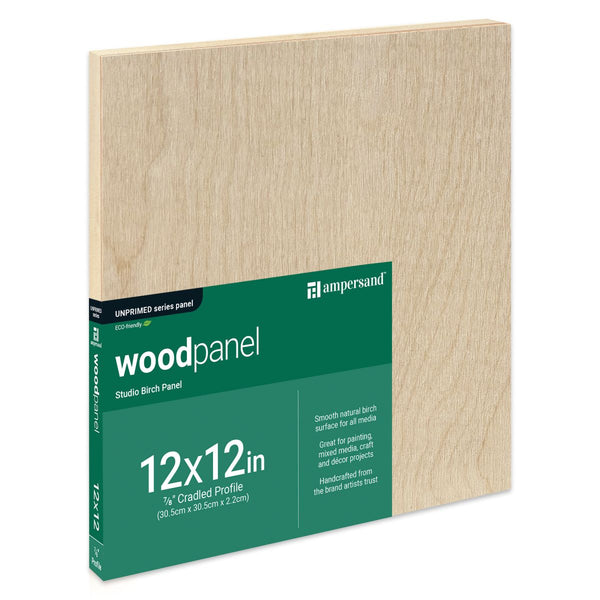 Ampersand Economy Cradled Birch Panels