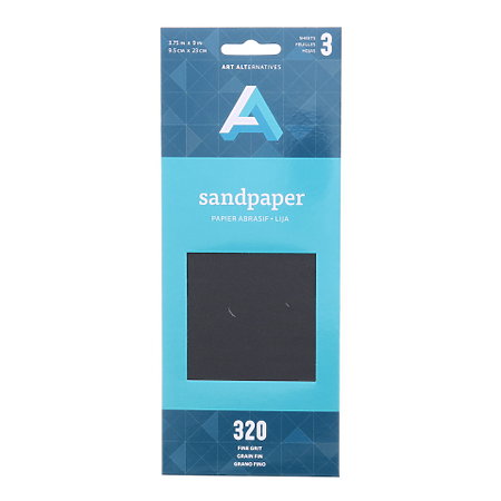 Sandpaper Fine 3pk