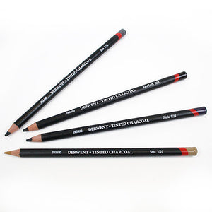 Tinted Charcoal Pencil Glowing Embers