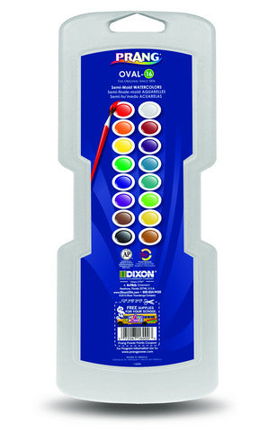 Prang Watercolor Pan Set 16 Colors