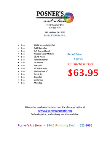 ART100 Emily Stern Duwel Fall 2025