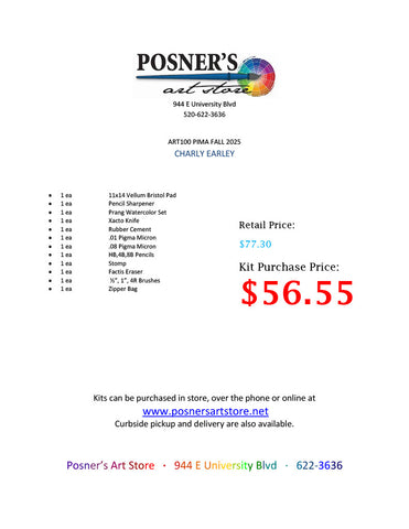 ART100 Kit Charly Earley Fall 2025