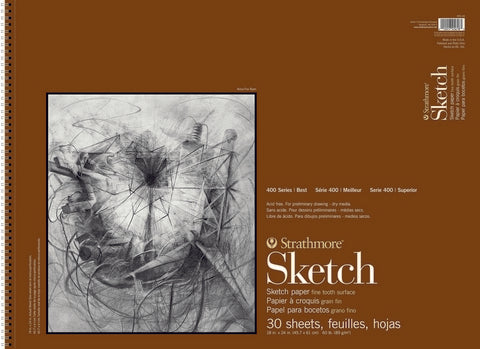 Strathmore 400 Series Spiral Sketch Pads