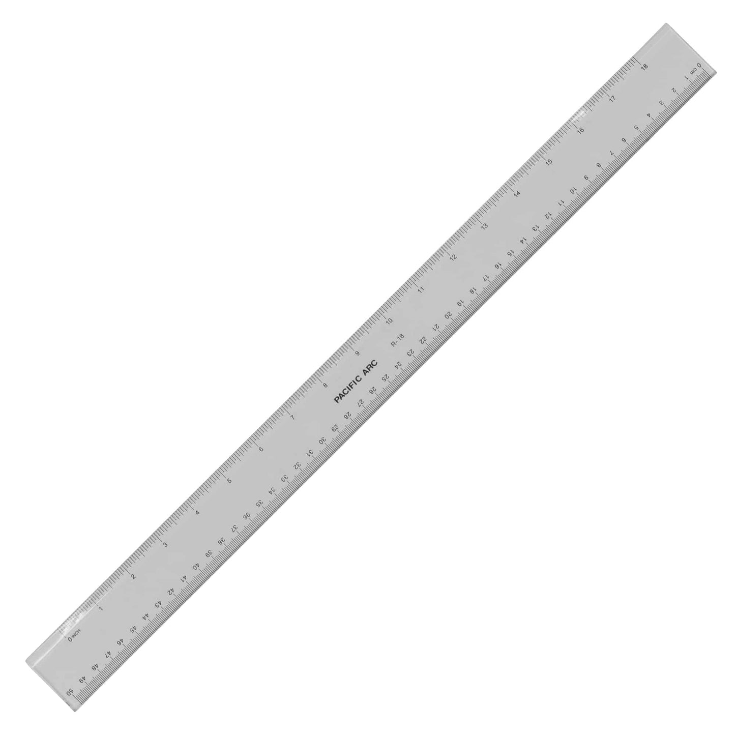 Pacific Arc Clear Plastic Rulers