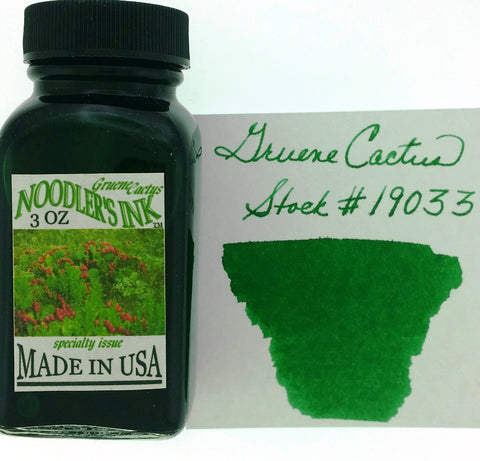 Gruene Cactus Ink 3oz Bottle