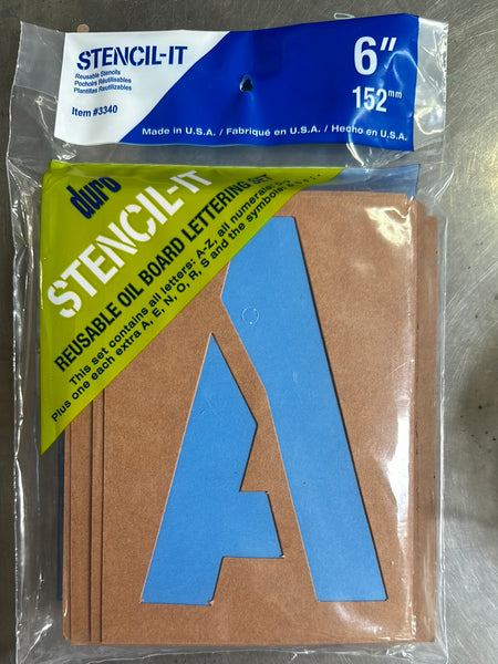 Graphic Products Duro Stencil-It Alphabet Stencils