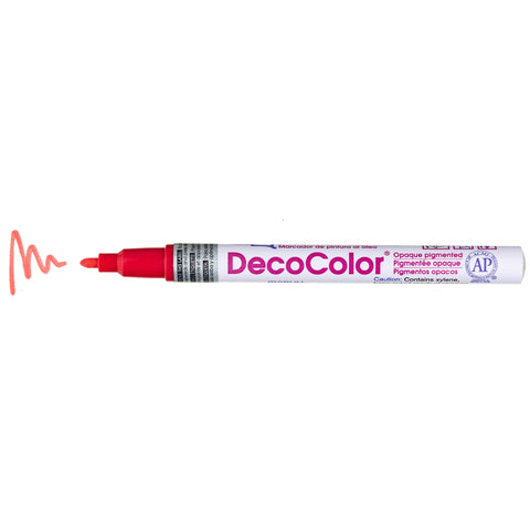 Decocolor Opaque Paint Pen Fine Red