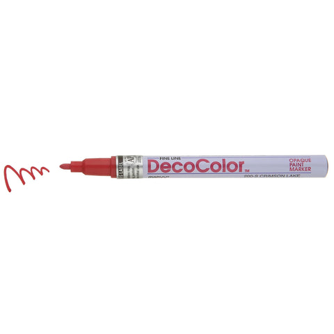 Decocolor Opaque Paint Pen Fine Crimson