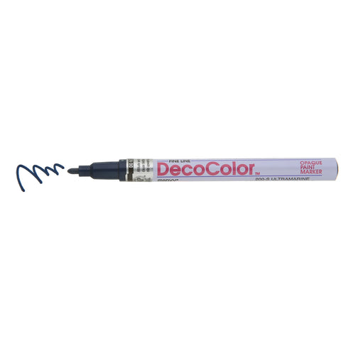 Decocolor Opaque Paint Pen Fine Ultramarine