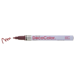 Decocolor Opaque Paint Pen Fine Plum