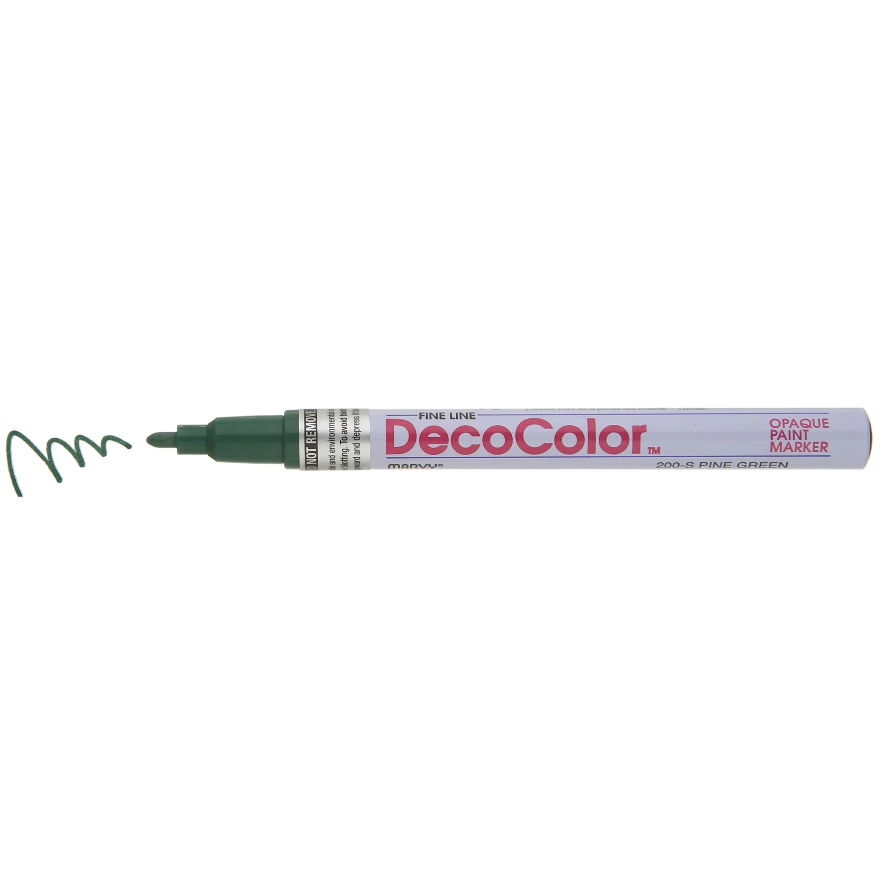 Decocolor Opaque Paint Pen Fine Pine Green