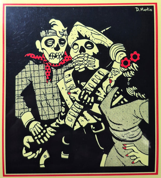 Danny Martin Skeleton Crew Sticker