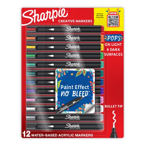 Sharpie 12 Pack Bullet Point Creative Markers