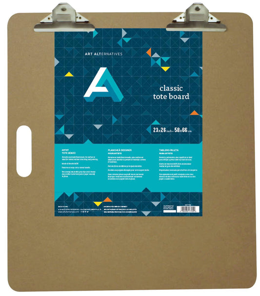 Art Alternatives Artist Tote Boards with Butterfly Clips