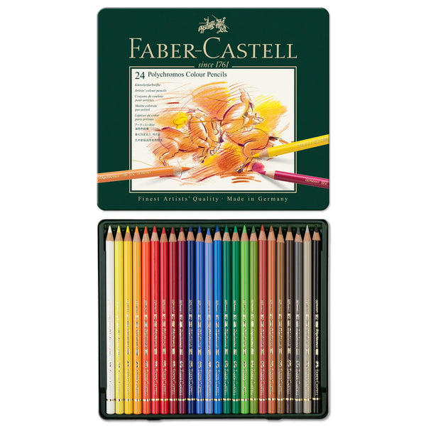 Faber-Castell Polychromos Colored Pencil Tin Sets