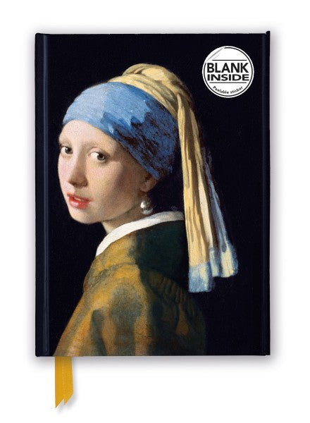 Flame Tree Publishing Johannes Vermeer: Girl With The Pearl Earring Blank Journal
