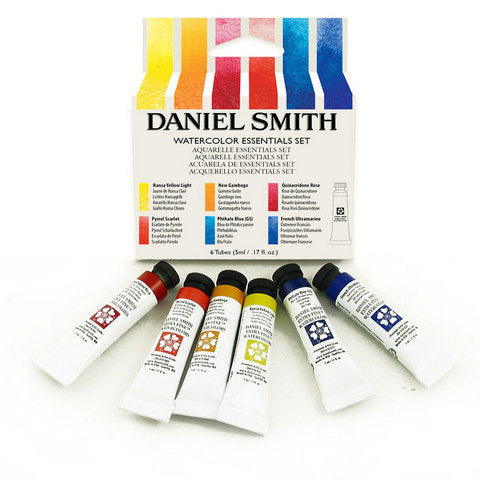 Daniel Smith 5ml Extra Fine Watercolor 6 Essentials Set