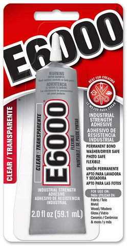 Eclectic 2oz E6000 Medium Viscosity Craft Adhesive Glue