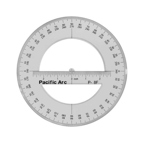 Pacific Arc Acrylic Protractors