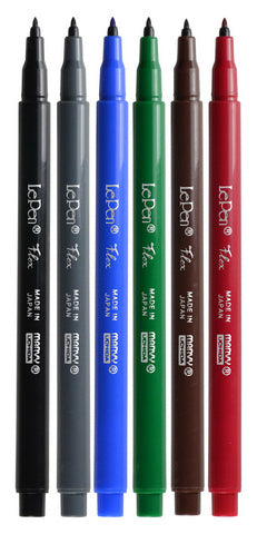 Uchida LePen Flex 6 Piece Pen Sets