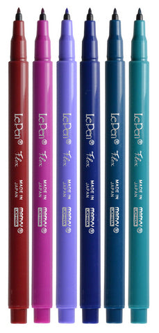 Uchida LePen Flex 6 Piece Pen Sets