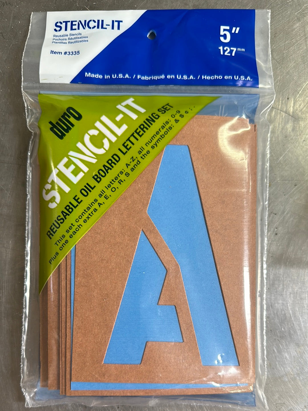 Graphic Products Duro Stencil-It Alphabet Stencils