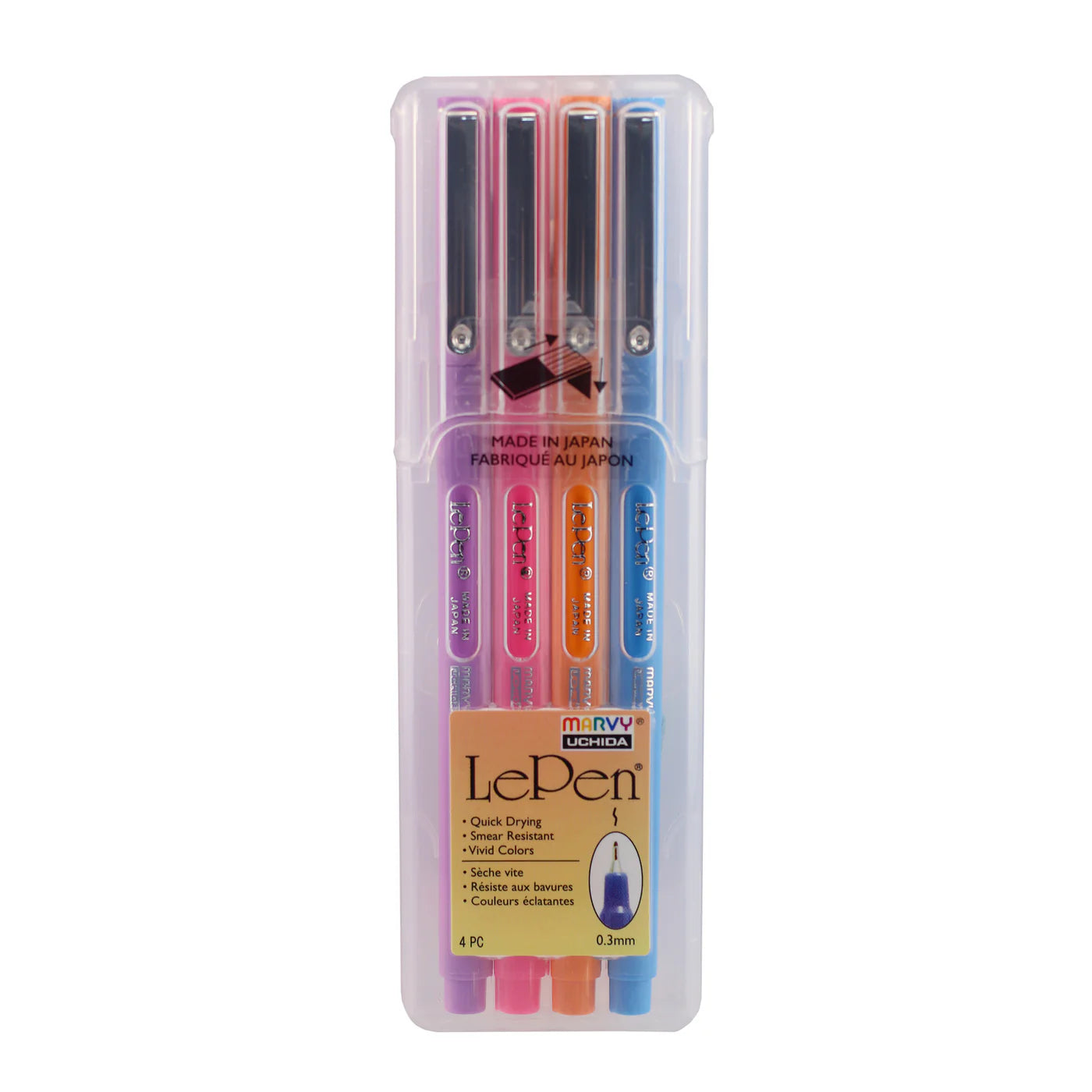 Uchida LePen 4 Piece Pen Sets