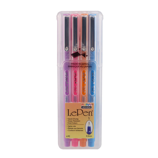 Uchida LePen 4 Piece Pen Sets