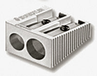 Staedtler Metal 2-Hole Pencil Sharpener 8.2MM - 10.2MM