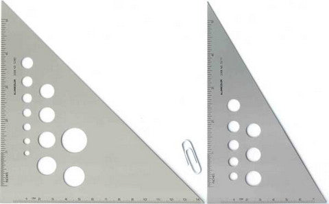 Alumicolor 2 Pack Aluminum Triangles