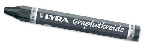 Graphite Crayon Non-Water Soluble 9B