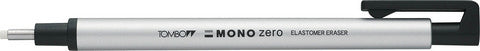 Mono Zero White Vinyl Eraser Round