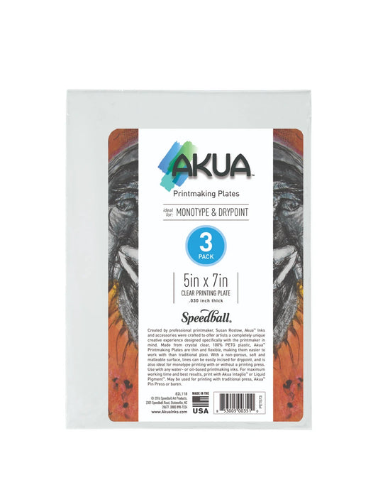 Akua 3 Pack Printmaking Plates
