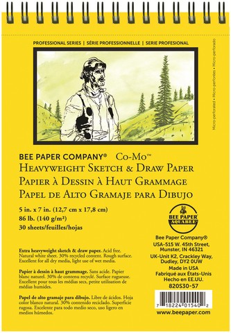 Bee Paper Company Co-Mo Heavyweight Sketch & Draw Pads