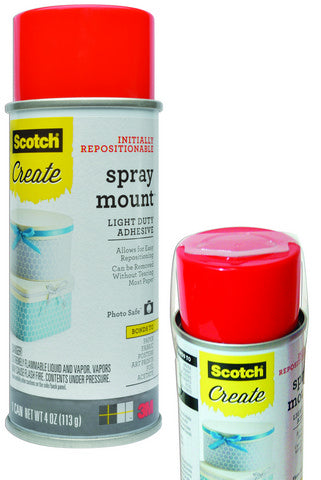 Spray Mount Adhesive Spray 4.2 oz