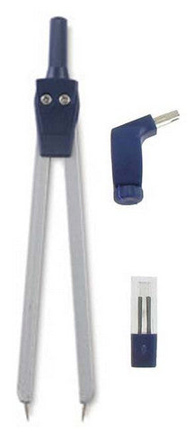 Pacific Arc 6in Dividing Compass with Adapter and Lead