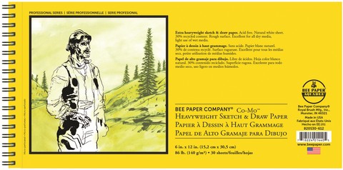 Bee Paper Company Co-Mo Heavyweight Sketch & Draw Pads