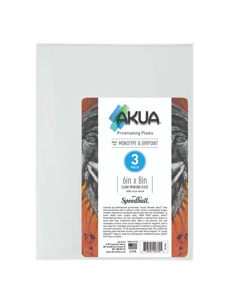Akua 3 Pack Printmaking Plates