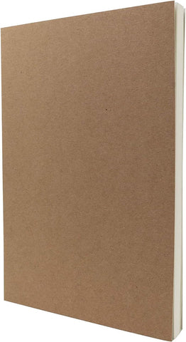 Lay Flat Sketchbook 5.6x8.25 Plain Kraft