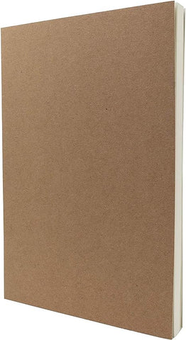 Lay Flat Sketchbook 3.75x5.3 Plain Kraft