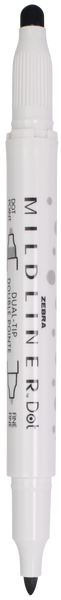 Zebra Mildliner Double Sided Dot Markers