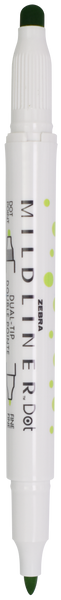 Zebra Mildliner Double Sided Dot Markers