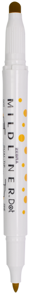 Zebra Mildliner Double Sided Dot Markers